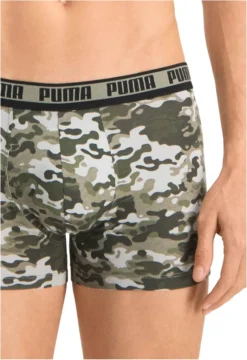 Puma - Men Camo Boxer 2p - Boxershorts Herren -Günstiges Mode Wucht Geschäft ec64df1e8c267aa2ec0b0afcd4f74afa