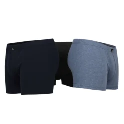 Götzburg Herren Pants 3er Pack - Single Jersey, Unterwäsche Set, Baumwolle Stretch Blau/Grau XXL -Günstiges Mode Wucht Geschäft ee502b771c2cd71b59f803f560978512