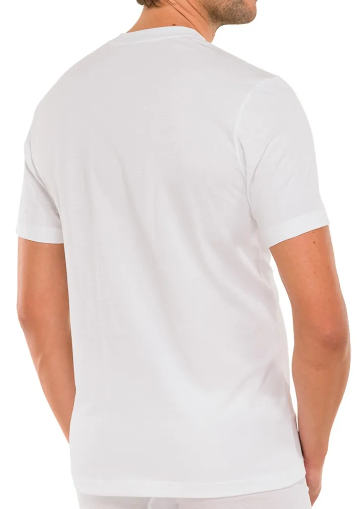 Schiesser Herren Unterhemd American Shirt T-Shirt Doppelpack Box - 008151, Größe Herren:XL, Farbe:weiss 10 Schiesser Herren Unterhemd American Shirt T-Shirt Doppelpack Box - 008151, Größe Herren:XL, Farbe:weiss – Bild 8