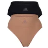 Adidas Damen Slip, 2er Pack - Hi Leg Briefs, Smart Micro 720 Seamless, Logo, Uni Schwarz/Braun M -Günstiges Mode Wucht Geschäft f1ea369caaa9812a2dc899679be5fed4