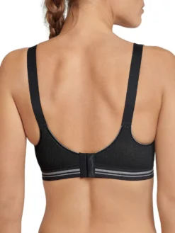 Schiesser Damen Sport BH Bra High Impact - 172739, Farbe:schwarz, Größe BH:75B -Günstiges Mode Wucht Geschäft f2aa1a12201f498e89d41aad9b36ea6f