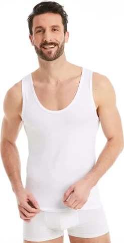 FINN Design Herren Unterhemd Tank-Top, Weiß / S -Günstiges Mode Wucht Geschäft f2ec9948aca441d5104bfcceaea91afd