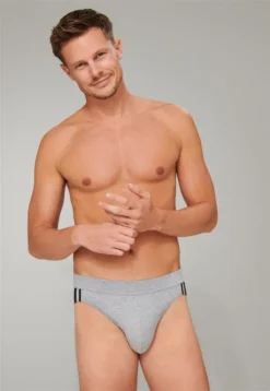 Schiesser 3er Pack - 95/5 Stretch - Organic Baumwolle Rio Slip / Unterhose Mit Softem, Tonalem Bund Für Höchsten Tragekomfort, Kontrastfarbene Seitenstreifen, Elastische Single-Jersey-Qualität -Günstiges Mode Wucht Geschäft f3eae9a9dfedcff26a63d1a0387f09b4