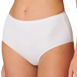 SCHIESSER Damen Slip 2er Pack - Midi-Slip, Baumwolle Stretch, Uni Weiß XL -Günstiges Mode Wucht Geschäft f5c45f68d421ac56bd72618cdaa7cb12