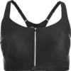 Q By Endurance Sports Bra Thinna With High Support And Adjustable Shoulder Straps 1001 Black 100 E