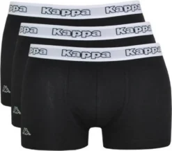 Kappa Cedrick 3pack Boxers 702544-005 Herren, Schwarz, Größe: 3XL