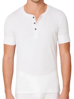 Schiesser Herren Unterhemd Shirt Kurzarm 1/2 Mit Knopfleiste - 174018, Größe Herren:8, Farbe:weiss -Günstiges Mode Wucht Geschäft fa1b7f8c749439bfd4a89967befa89aa