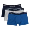Lacoste 3er Pack Unterhosen Casual Baumwolle Stretch Boxer Navy Blau Grau -Günstiges Mode Wucht Geschäft fcb14600e77bb28a8f03188edc3ad063