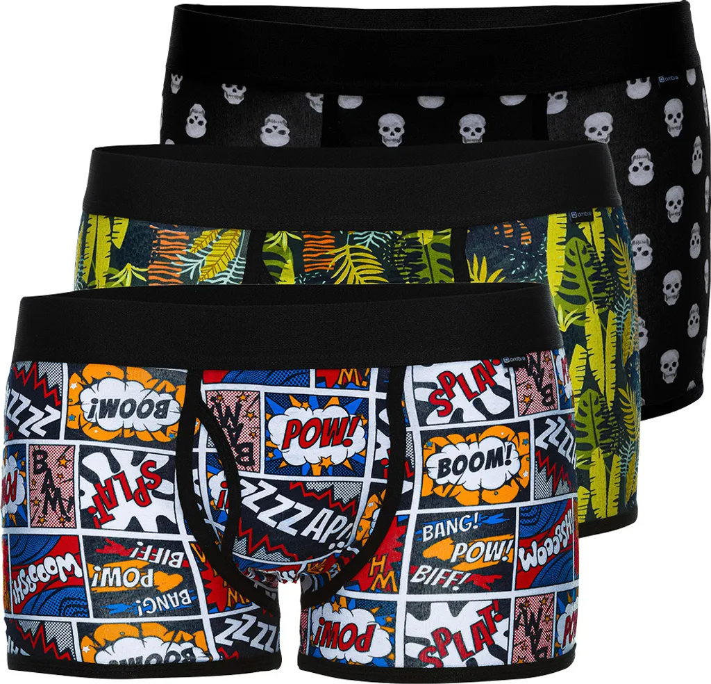 OMBRE HERREN BOXERSHORTS Bunt 3-PAK UNTERWÄSCHE UNTERHOSEN 95% BAUMWOLLE M-XXL U157 Mix L 3 OMBRE HERREN BOXERSHORTS Bunt 3-PAK UNTERWÄSCHE UNTERHOSEN 95% BAUMWOLLE M-XXL U157 Mix L