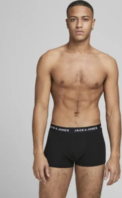 Jack & Jones 10er Pack Herren Boxershorts Schwarz Unterwäsche Trunks , Farbe:Schwarz, Größe:L -Günstiges Mode Wucht Geschäft fe078fff6e04ae9fe1eb1c048c73c5f7