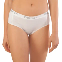 6er-Set Damen-Panties Mit Pfiffigem Designer-Bündchen, Größe:S, Farbe:2x Schwarz/2x Weiß/2x Rosa