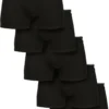 Urban Classics - Organic Boxer Shorts 5er Pack Schwarz - 4XL